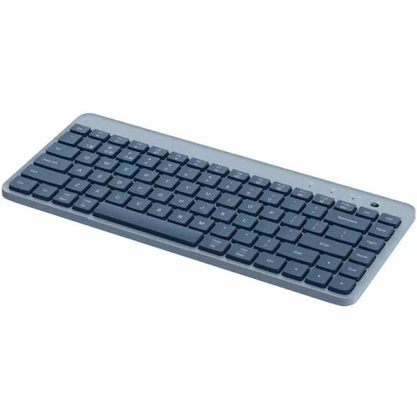 Клавиатура офисная Xiaomi portable dual mode wireless keyboard (голубой)