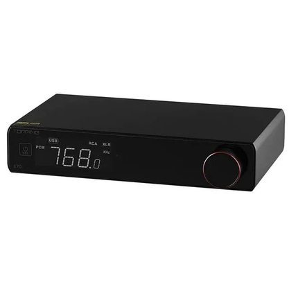 Стационарный усилитель и ЦАП Topping E70 (черный)