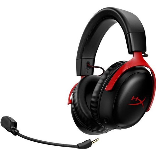 Игровые наушники HyperX Cloud III Wireless (чёрно-красный)