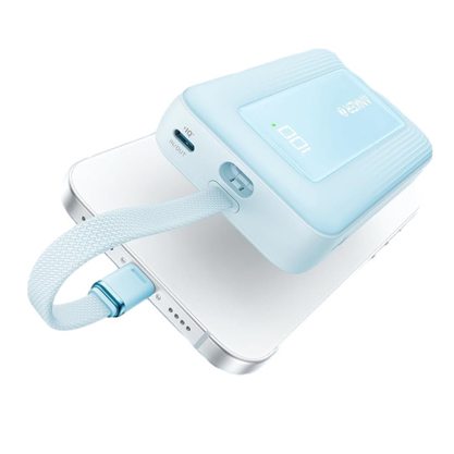 Портативное зарядное устройство (Powerbank) Anker Zolo Power Bank 10K (30W) A1688 (голубой)