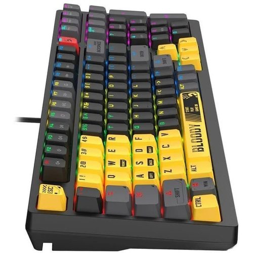 Игровая клавиатура A4Tech Bloody S98 SPORTS LIME (желтый/серый)