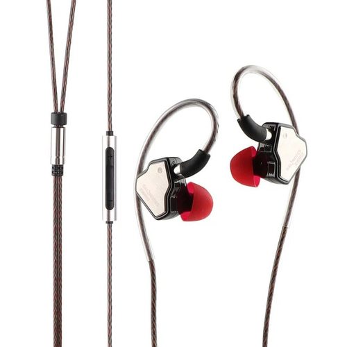 Наушники 7HZ Salnotes Zero с микрофоном (3.5mm) (черный)