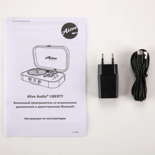 Виниловый проигрыватель Alive Audio Liberty Macassar Pass