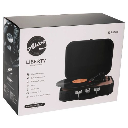 Виниловый проигрыватель Alive Audio Liberty Macassar Pass