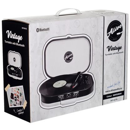 Виниловый проигрыватель Alive Audio VINTAGE Gentleman