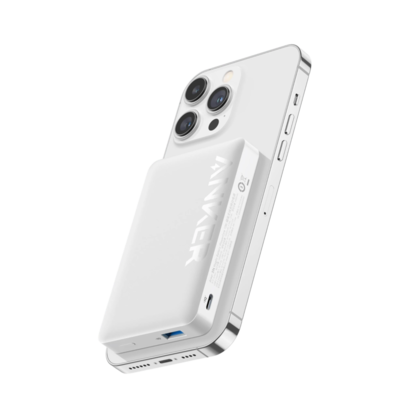 Портативное зарядное устройство (Powerbank) Anker 334 MagGo (10K) A1642 (белый)