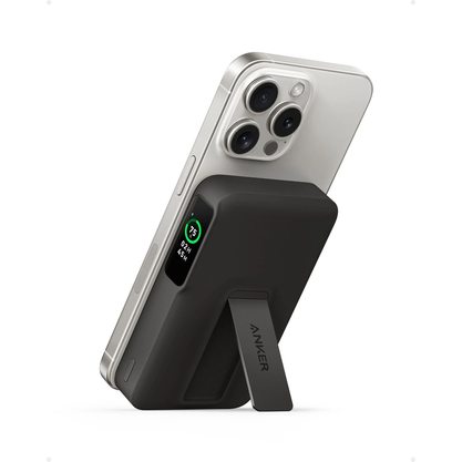 Портативное зарядное устройство (Powerbank) Anker MagGo Power Bank Qi2 (10K) A1654 (черный)