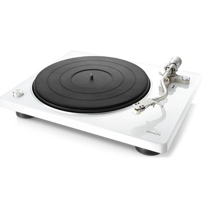 Виниловый проигрыватель Denon DP-400 (белый)