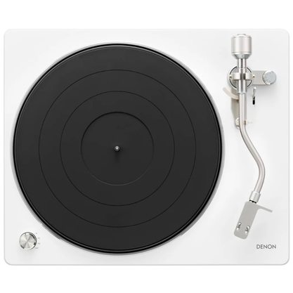 Виниловый проигрыватель Denon DP-400 (белый)