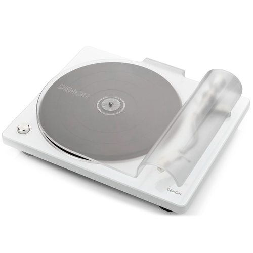 Виниловый проигрыватель Denon DP-400 (белый)