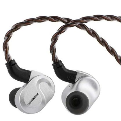 Наушники Letshuoer S08 (серебристый)