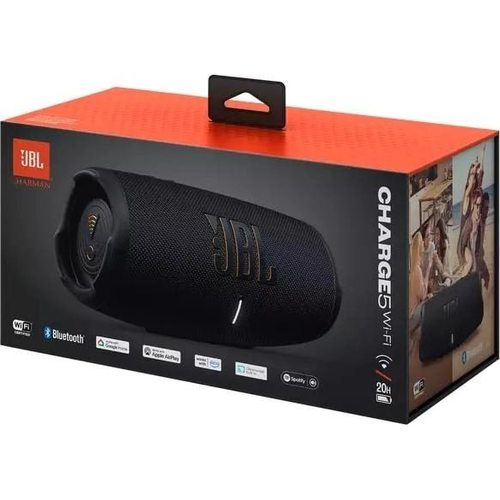 Портативная колонка JBL Charge 5 Wi-Fi (черный)
