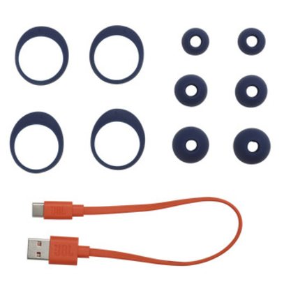 Беспроводные наушники JBL Live Free NC+ TWS (голубой)