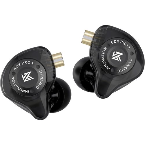 Наушники KZ EDX Pro X с микрофоном (черный)