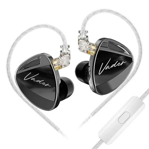 Наушники KZ Acoustics VADER Balanced Version (с микрофоном) (черный)