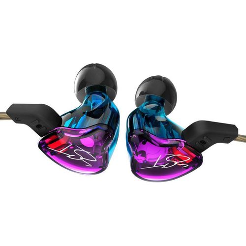 Наушники KZ Acoustics ZST с микрофоном (разноцветный)