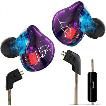 Наушники KZ Acoustics ZST с микрофоном (разноцветный)