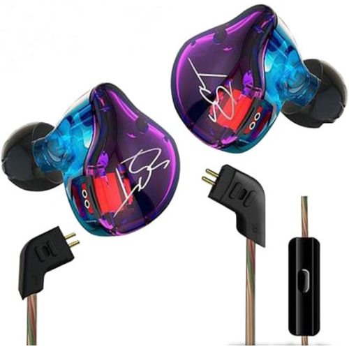 Наушники KZ Acoustics ZST с микрофоном (разноцветный)