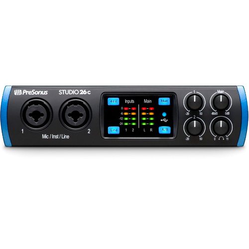Звуковая карта (аудиоинтерфейс) PreSonus Studio 26c