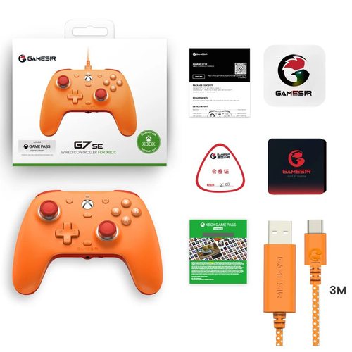 Геймпад (джойстик) GameSir-G7 SE (оранжевый)