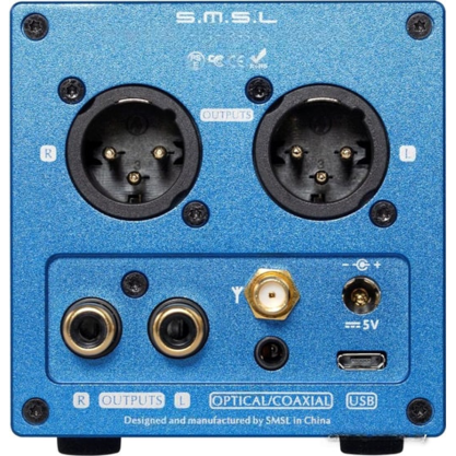 Стационарный усилитель и ЦАП SMSL M300 (синий)