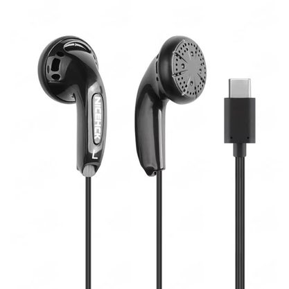 Наушники Nicehck без микрофона (Type-C) (черный)