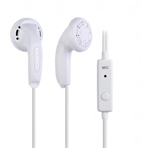 Наушники Nicehck с микрофоном (Type-C) (белый)
