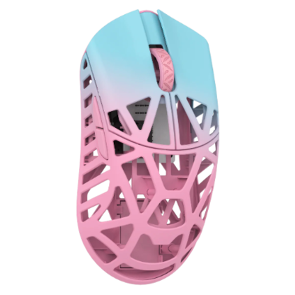 Игровая мышка Wlmouse Beast X Max Omron Side Sides (розово-голубой)