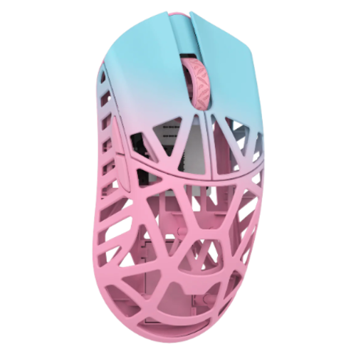 Игровая мышка Wlmouse Beast X Max Omron Side Sides (розово-голубой)