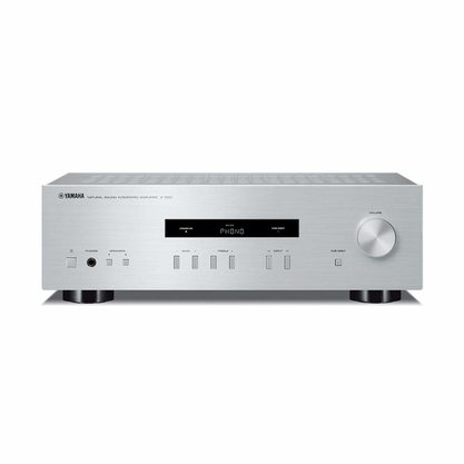 Стационарный усилитель и ЦАП Yamaha A-S201 (серый)