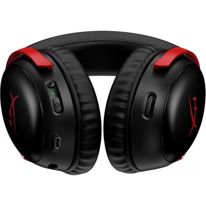 Игровые наушники HyperX Cloud III Wireless (чёрно-красный)