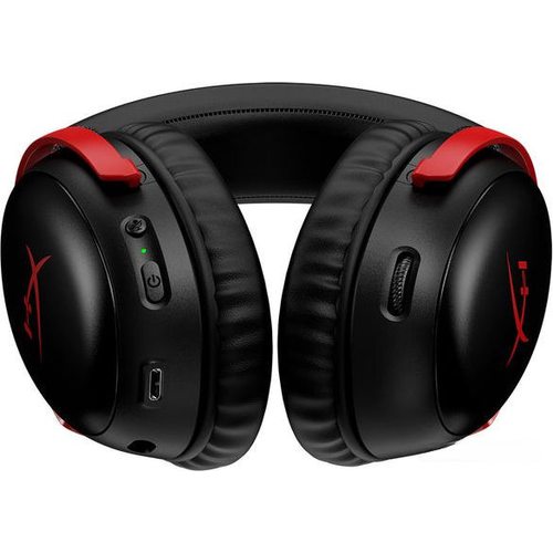 Игровые наушники HyperX Cloud III Wireless (чёрно-красный)