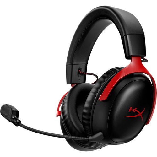Игровые наушники HyperX Cloud III Wireless (чёрно-красный)