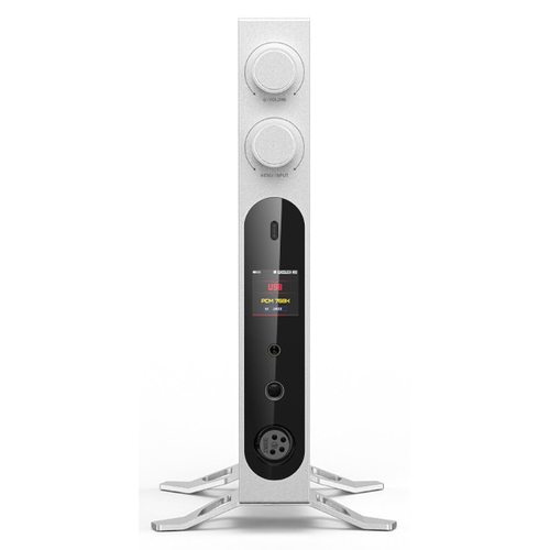 Стационарный усилитель и ЦАП Fiio K19 (серебристый)
