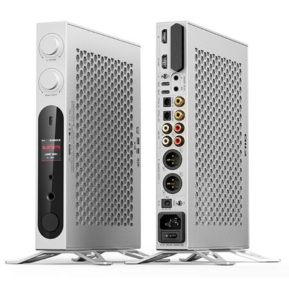 Стационарный усилитель и ЦАП Fiio K19 (серебристый)