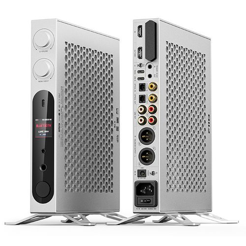 Стационарный усилитель и ЦАП Fiio K19 (серебристый)