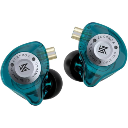 Наушники KZ EDX Pro X c микрофоном (бирюзовый)