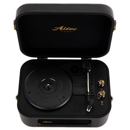 Виниловый проигрыватель Alive Audio Stories Glam Noir