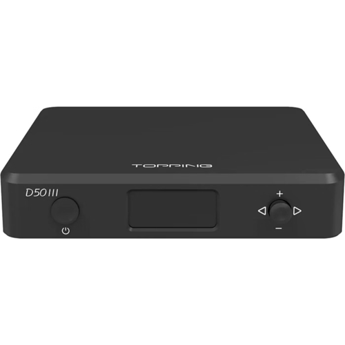 Портативный усилитель и ЦАП Topping D50III (черный)