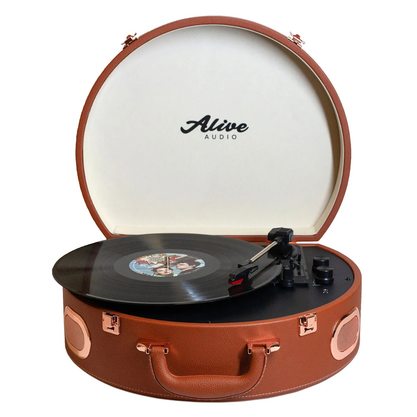 Виниловый проигрыватель Alive Audio MOVIE French Сhocolate
