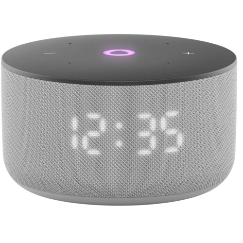 Умная колонка Яндекс Станция Лайт 3 Мини с Алисой на YaGPT YNDX-00027 (серый)