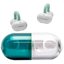 Беспроводные наушники MoonDrop Pill (зеленый/белый)