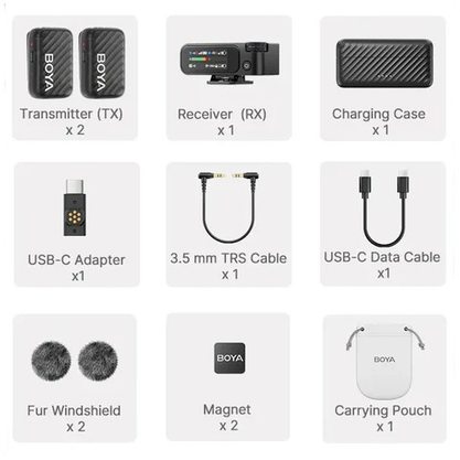 Микрофон BOYA MIC 2-02