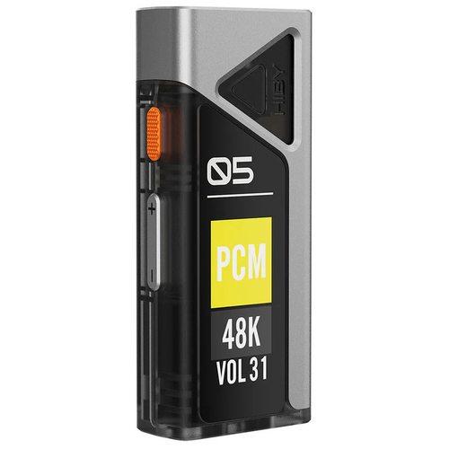 Портативный усилитель и ЦАП HIBY FC5 USB (с экраном) (серебристый)