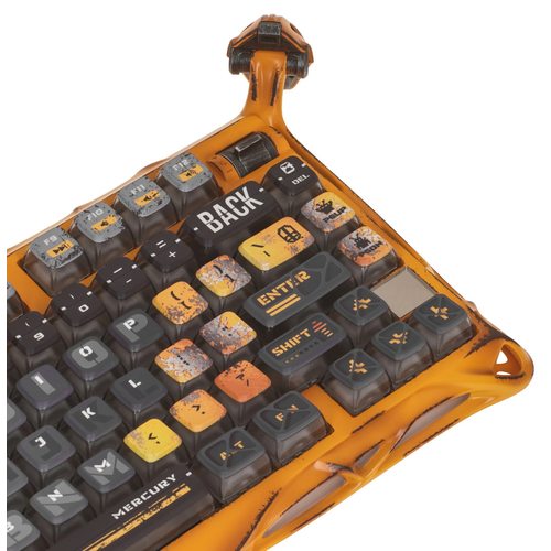 Игровая клавиатура Gravastar Mercury K1 Pro Fighting Yellow Special Edition