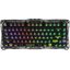 Игровая клавиатура Gravastar Mercury K1 Lite Transparent Black