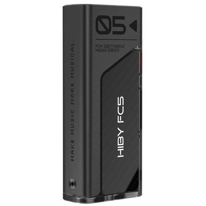Портативный усилитель и ЦАП HIBY FC5 USB (с экраном) (черный)