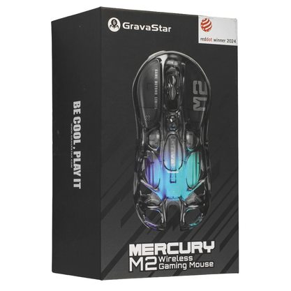 Игровая мышка Gravastar M2 Transparent Black