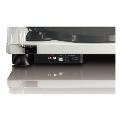 Виниловый проигрыватель Lenco LS-50 (серый)