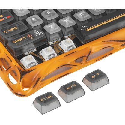 Игровая клавиатура Gravastar Mercury K1 Pro Fighting Yellow Special Edition